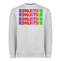 Heather Grey lgbtq revolution Heavyweight Sweatshirt - HRA Design Shop