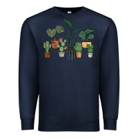 Navy just one more plant Premium Sweatshirt - MaliasSmallBusiness