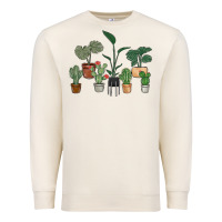 Sandshell just one more plant Premium Sweatshirt - MaliasSmallBusiness