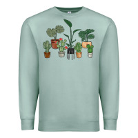 Seafoam just one more plant Premium Sweatshirt - MaliasSmallBusiness