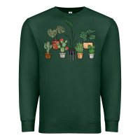 Sports Green just one more plant Premium Sweatshirt - MaliasSmallBusiness