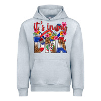 Heather Grey its in my dna dominican republic Urban Hoodie - texasbilliewilder