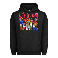 Pigment Black its in my dna dominican republic Urban Hoodie - texasbilliewilder