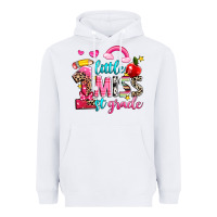 White little miss first grade Heavyweight Hoodie - NancyCooperArtShop