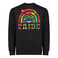 Black lgbtq pride and rainbow Heavyweight Sweatshirt - HRA Design Shop