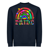 Navy lgbtq pride and rainbow Heavyweight Sweatshirt - HRA Design Shop