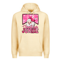 Pina Colada pink Christmas junkie Santa Claus Premium Hoodie - Jasminsmagicworld