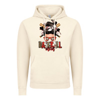 Vintage Artic baseball mom messy bun Vintage Hoodie - Zillion Design Studio