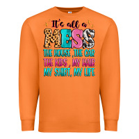 Carrot It's all a mess the house the car Premium Sweatshirt - MaliasSmallBusiness