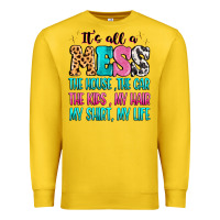 Lemon It's all a mess the house the car Premium Sweatshirt - MaliasSmallBusiness
