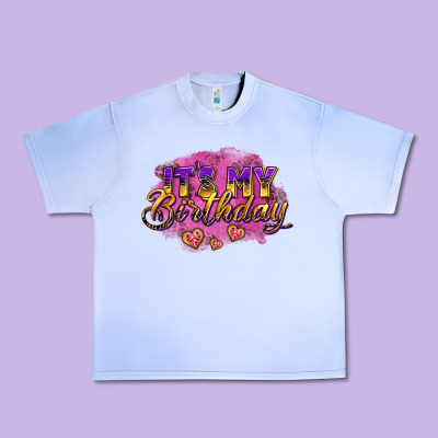 It's My Birthday Urban Heavy Tee Designed By Adodesignshop