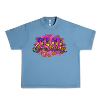 Pebble Blue it's my birthday Urban Heavy Tee - AdoDesignShop