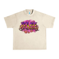 Sandshell it's my birthday Urban Heavy Tee - AdoDesignShop
