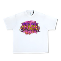 White it's my birthday Urban Heavy Tee - AdoDesignShop