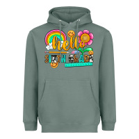 Sage hello sixth grade Heavyweight Hoodie - NancyCooperArtShop