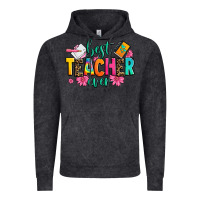 Vintage Black best teacher ever Vintage Hoodie - Zillion Design Studio