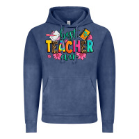 Vintage Denim best teacher ever Vintage Hoodie - Zillion Design Studio