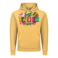Vintage Mustard best teacher ever Vintage Hoodie - Zillion Design Studio