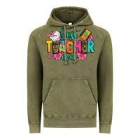 Vintage Olive best teacher ever Vintage Hoodie - Zillion Design Studio