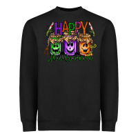 Black happy halloween jar Heavyweight Sweatshirt - RacoonDesign
