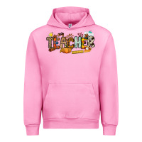 Fuchsia Pink Fall Teacher Urban Hoodie - NancyCooperArtShop