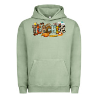 Pigment Oil Green Fall Teacher Urban Hoodie - NancyCooperArtShop
