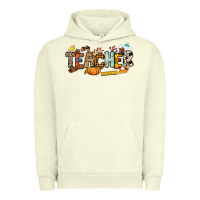 Pigment Pistachio Fall Teacher Urban Hoodie - NancyCooperArtShop