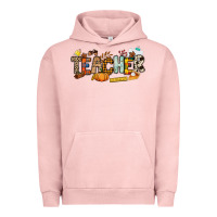 Pigment Salmon Fall Teacher Urban Hoodie - NancyCooperArtShop