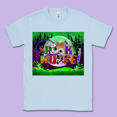 One Spooky Nurse Mouse Pad Classic Tee Designed By Bundleandbundleshop