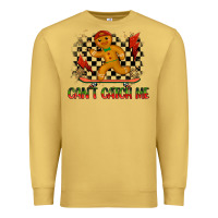 Antique Gold gingerbread cant catch me Premium Sweatshirt - MaliasSmallBusiness