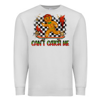 Dove Grey gingerbread cant catch me Premium Sweatshirt - MaliasSmallBusiness