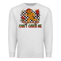 Oatmeal Heather gingerbread cant catch me Premium Sweatshirt - MaliasSmallBusiness