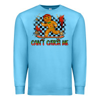 Ocean Blue gingerbread cant catch me Premium Sweatshirt - MaliasSmallBusiness