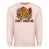 Pale Pink gingerbread cant catch me Premium Sweatshirt - MaliasSmallBusiness