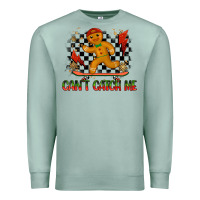 Seafoam gingerbread cant catch me Premium Sweatshirt - MaliasSmallBusiness