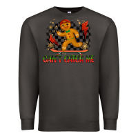 Smoke gingerbread cant catch me Premium Sweatshirt - MaliasSmallBusiness
