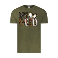 Vintage Olive my is on that field Vintage Tee - RacoonDesign