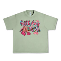 Oil Green birthday diva Urban Heavy Tee - AdoDesignShop