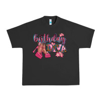 Pigment Black birthday diva Urban Heavy Tee - AdoDesignShop