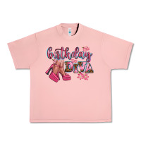 Salmon birthday diva Urban Heavy Tee - AdoDesignShop