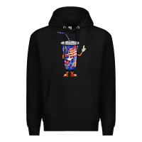Black 4th of july coca Premium Hoodie - BarkalooDesign