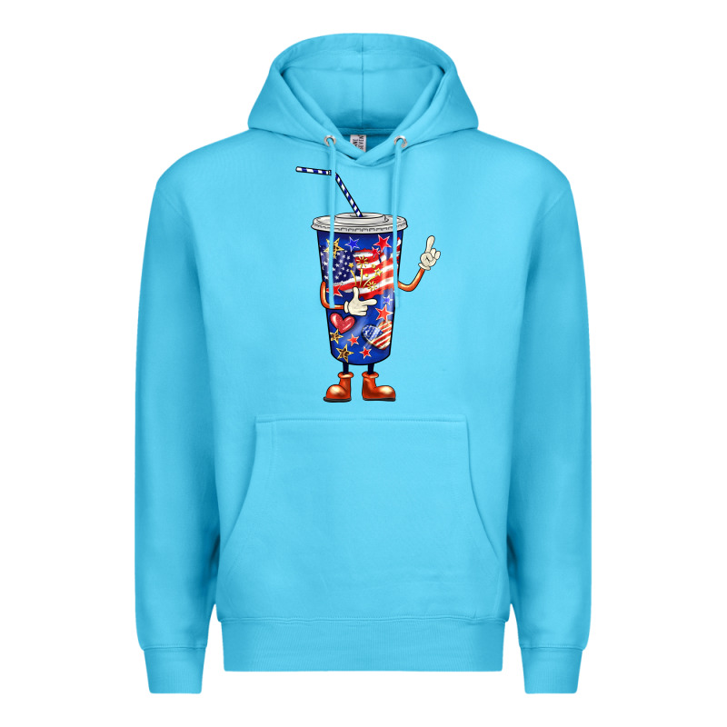 4th Of July Coca Premium Hoodie by BarkalooDesign | Teevron