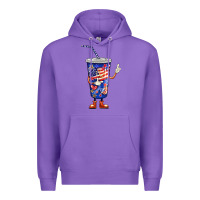 Purple 4th of july coca Premium Hoodie - BarkalooDesign