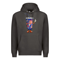 Smoke 4th of july coca Premium Hoodie - BarkalooDesign
