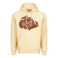 Pina Colada football patch Premium Hoodie - AdoDesignShop
