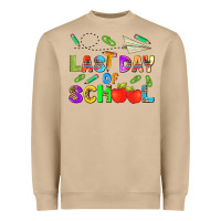 Mushroom last day of school Heavyweight Sweatshirt - HRA Design Shop