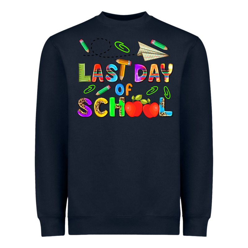 Last Day Of School Heavyweight Sweatshirt by HRA Design Shop | Teevron