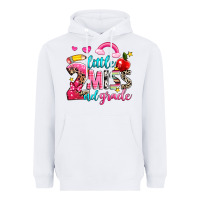 White little miss second grade Heavyweight Hoodie - NancyCooperArtShop