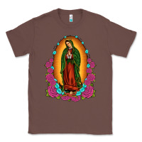 Chestnut our lady of guadalupe Classic Tee - JahusDesignShop