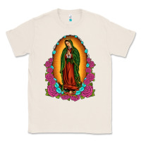 Natural our lady of guadalupe Classic Tee - JahusDesignShop